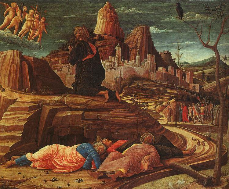 Andrea Mantegna The Agony in the Garden china oil painting image